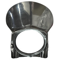 Frontal porta farol / carenagem MACAL EC 50 ENDURO / JUNIOR / TT / preto - HP